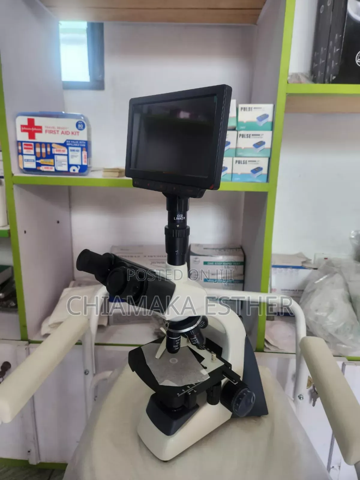 Medical Microscope With Camera