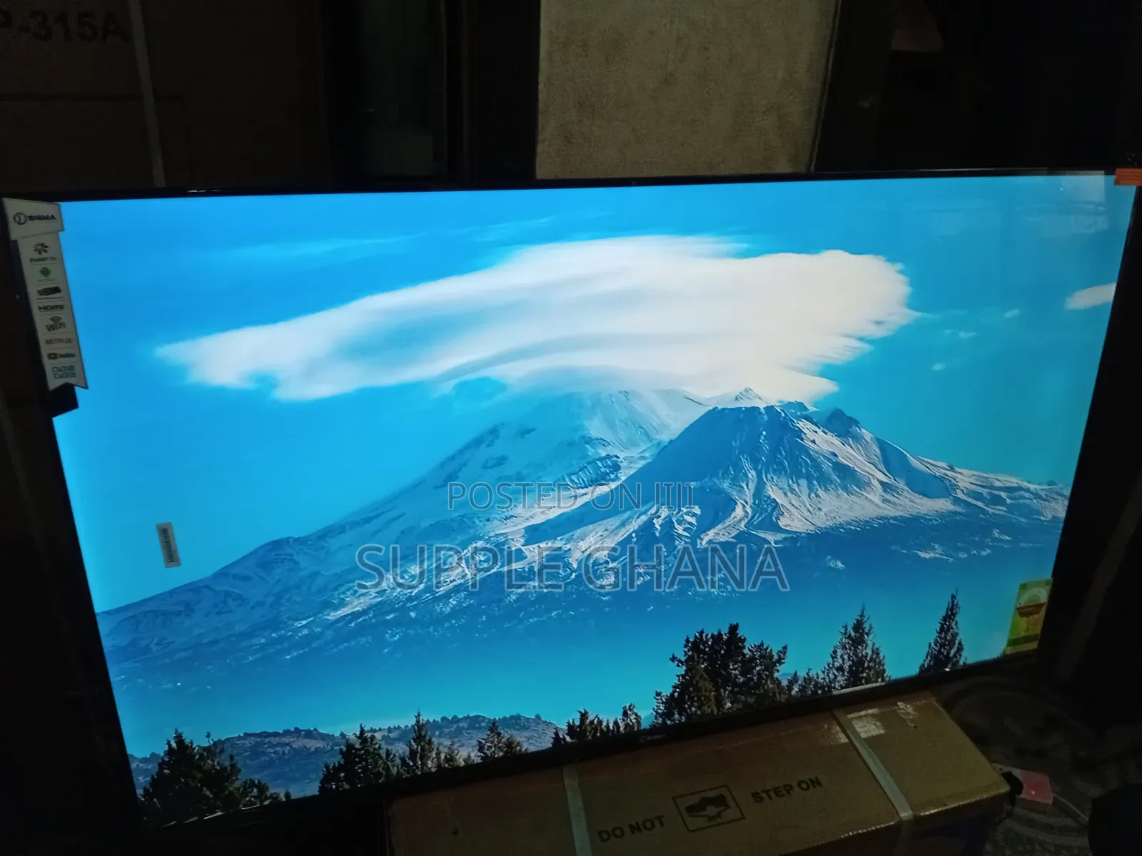 Sigma 55-Inch Smart Television – Big Screen Brilliance for Every Home