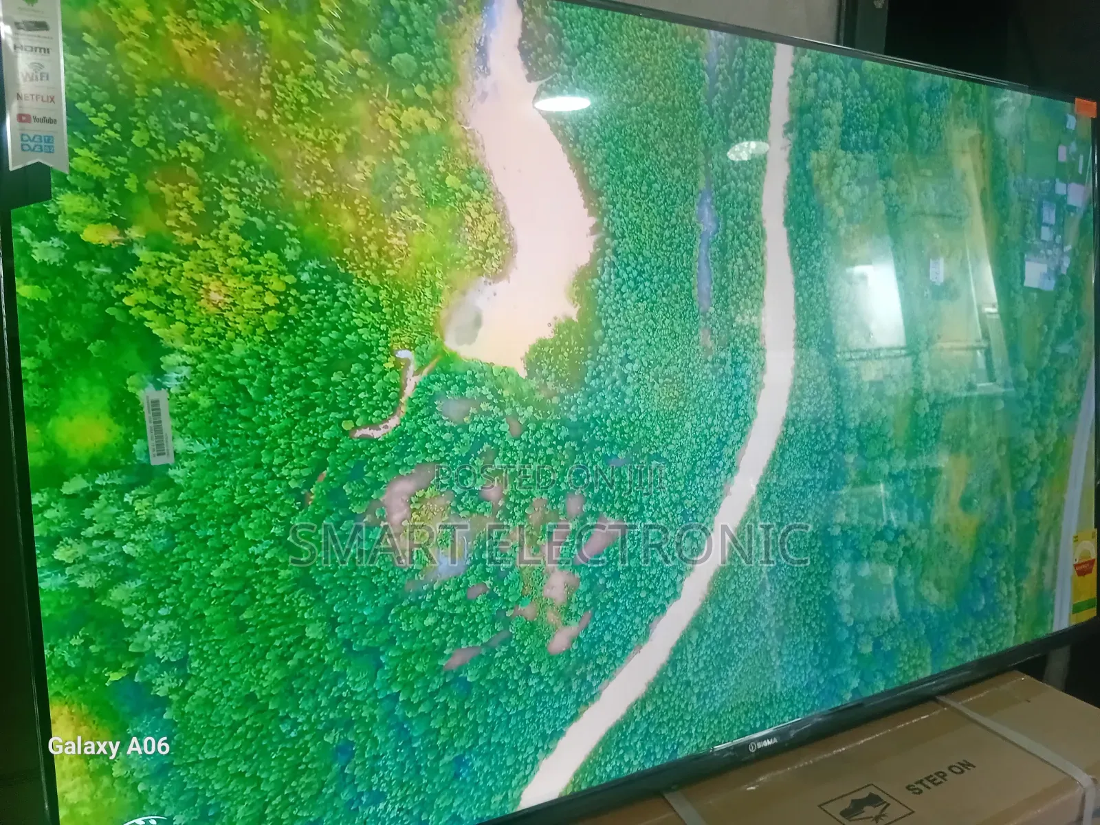 Sigma 55” Smart Television – Designed for Modern Living
