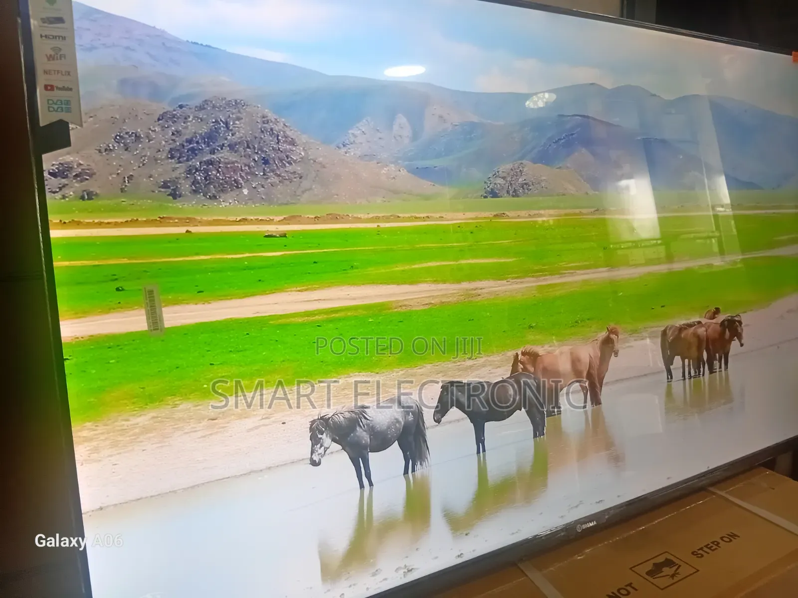 Sigma 55” Smart Television – Designed for Modern Living
