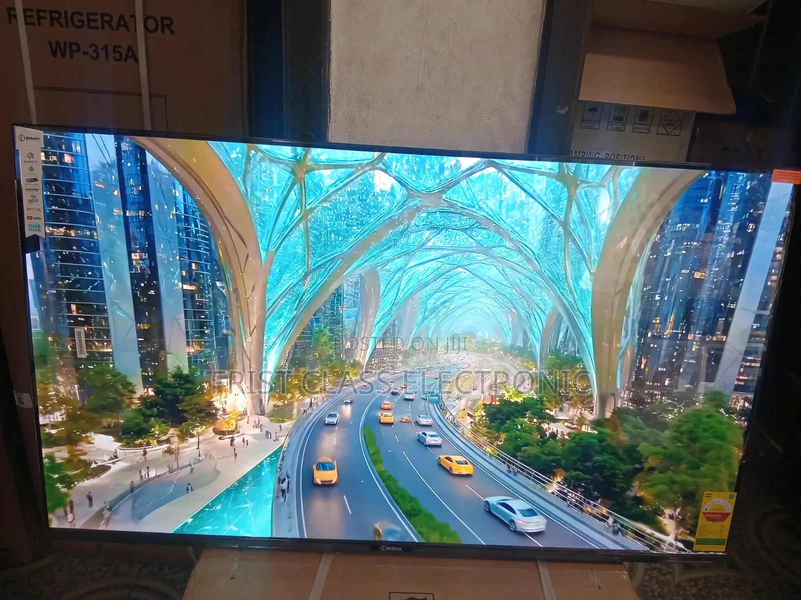 Sigma 55 Uhd Tv Force, Tv That Dominates Quietly.