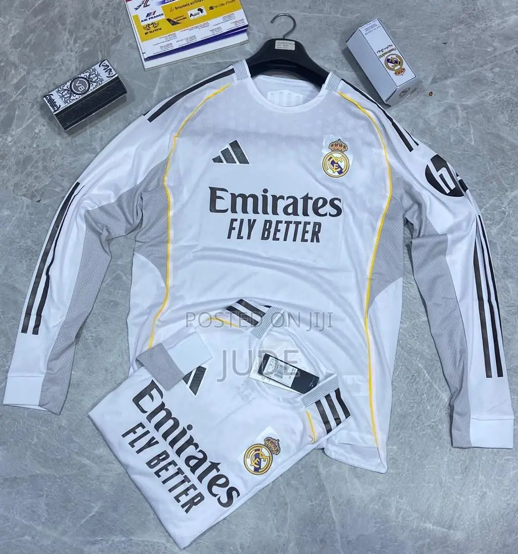 Real Madrid Jersey (Long Sleeve)