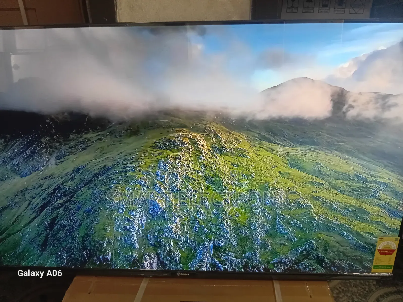 Sigma 55-Inch Smart Television – Perfect for Movies and Gaming