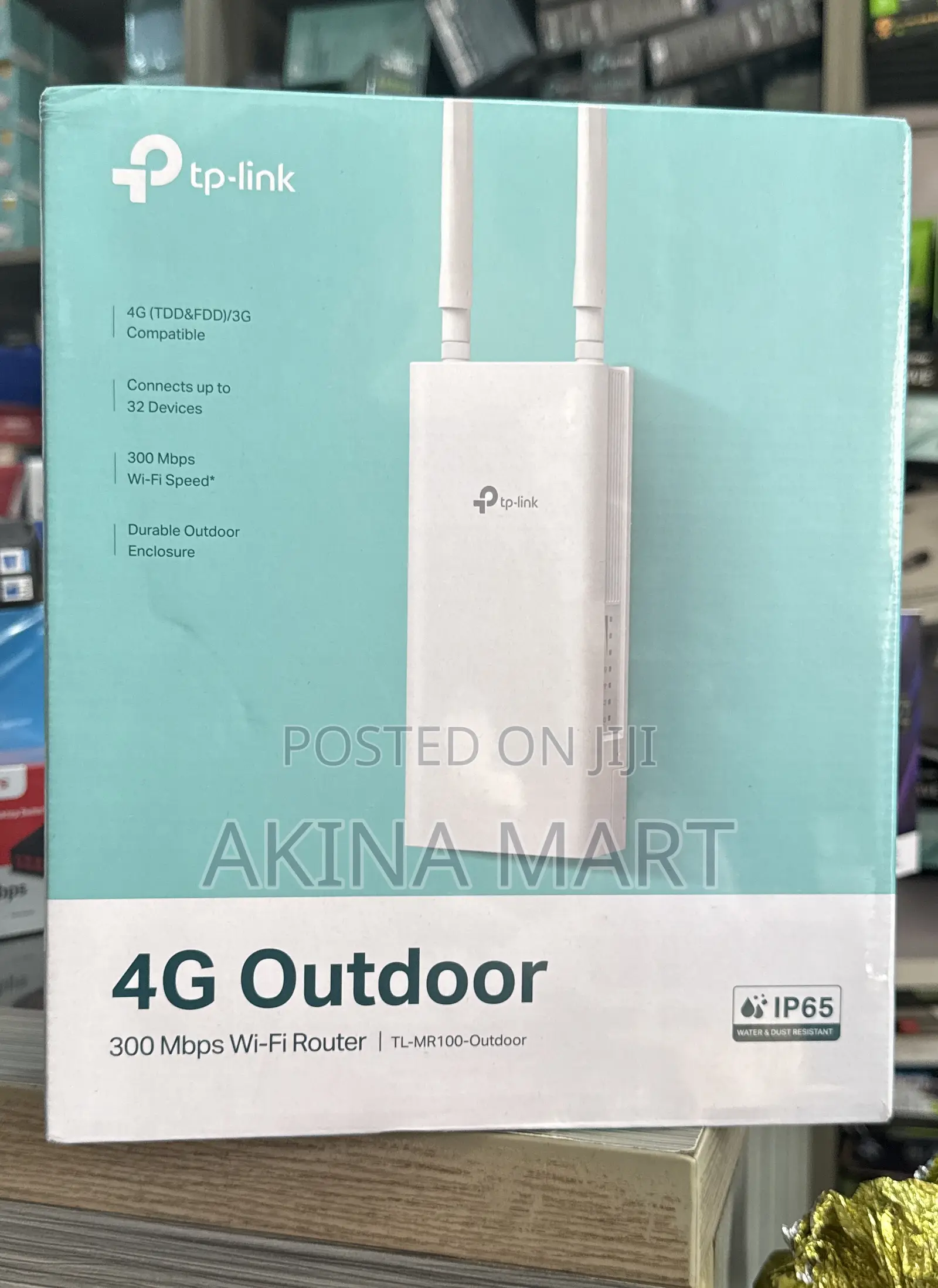 4g Outdoor 300mbps Wi-Fi Router Tl-Mr100-Outdoor Tp-Linked