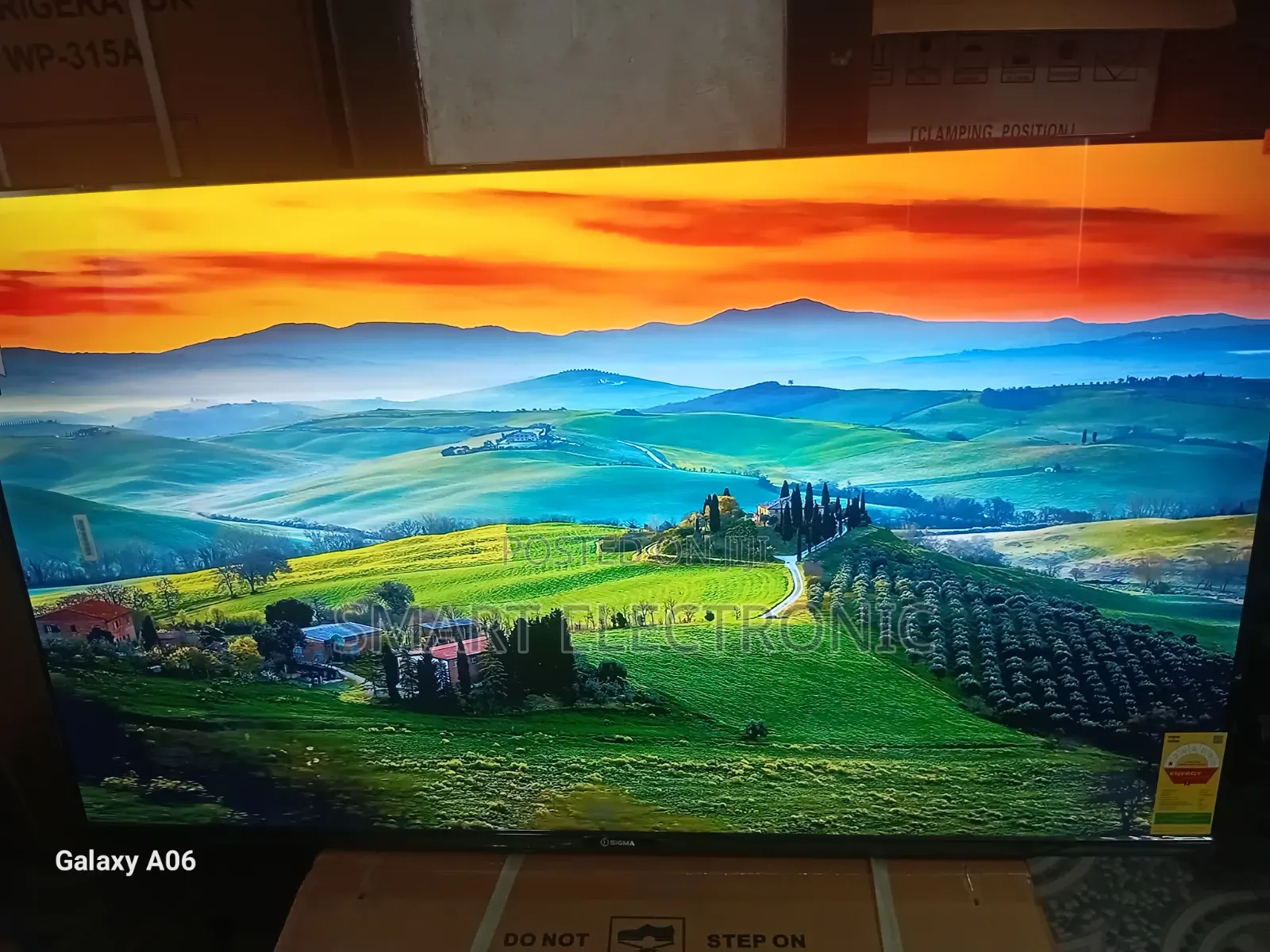 Sigma 55-Inch Smart Tv – Wide Screen, Clear Picture