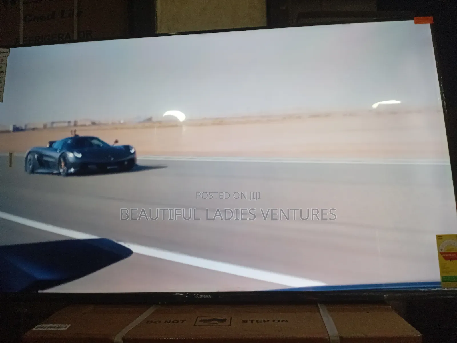 Experience Big Screen Magic With Sigma 55” Smart Tv