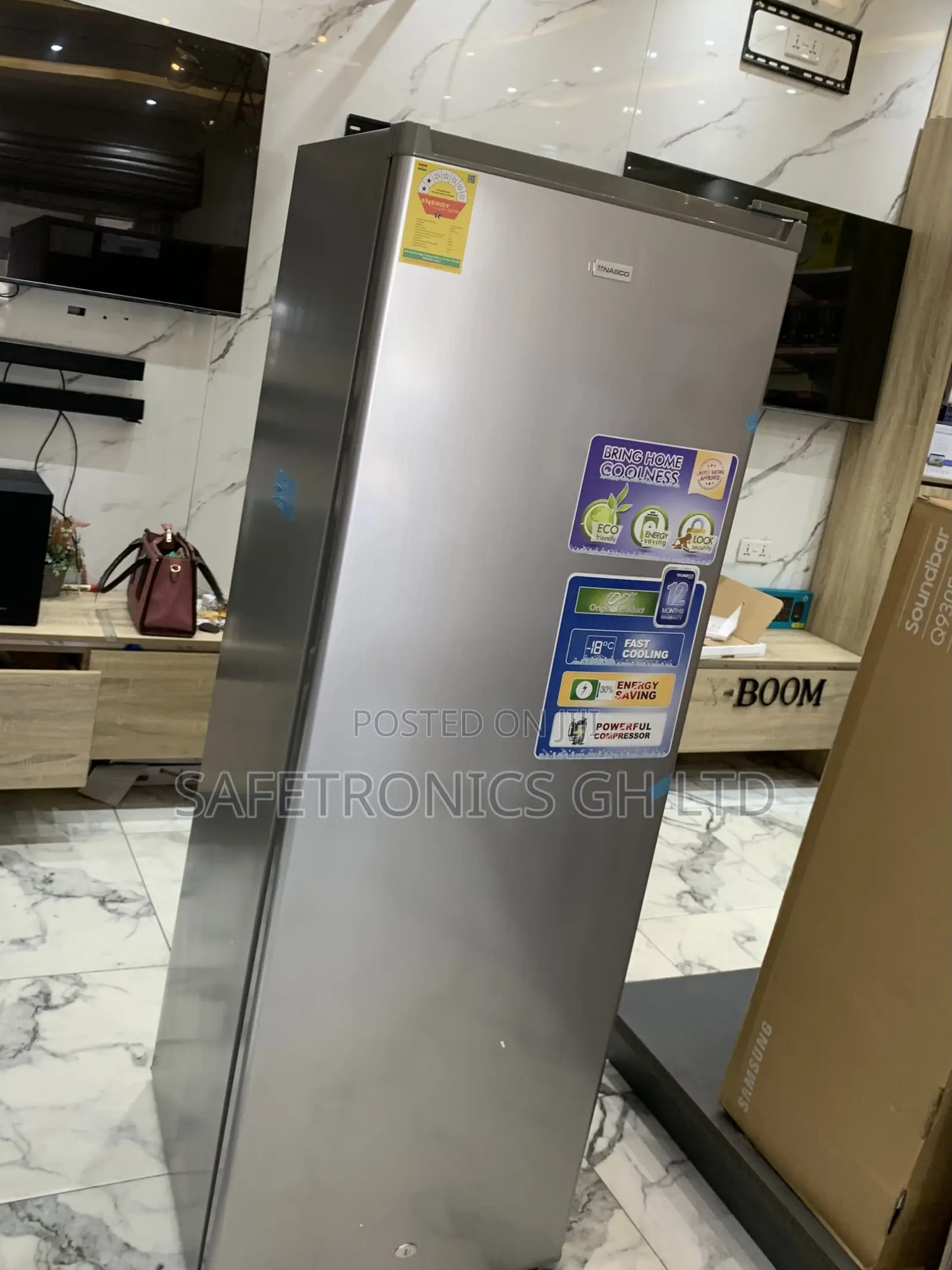 Choose Classic 225 Liters Nasco Nasd1-33 Upright Standing Freezer