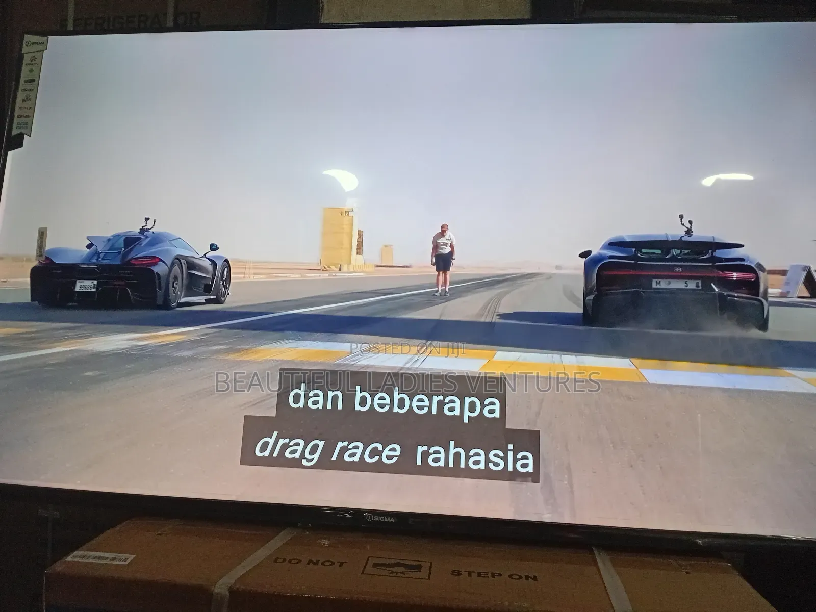 Upgrade to Sigma 55” for Ultimate Home Viewing