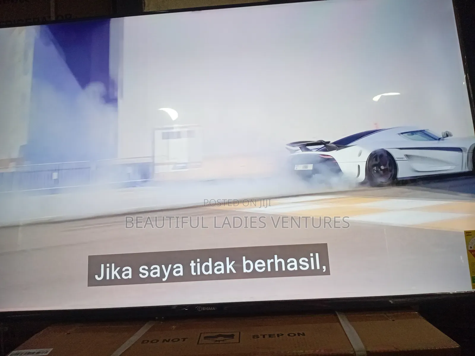 Sigma 55” Uhd Smart Tv – Where Quality Meets Style