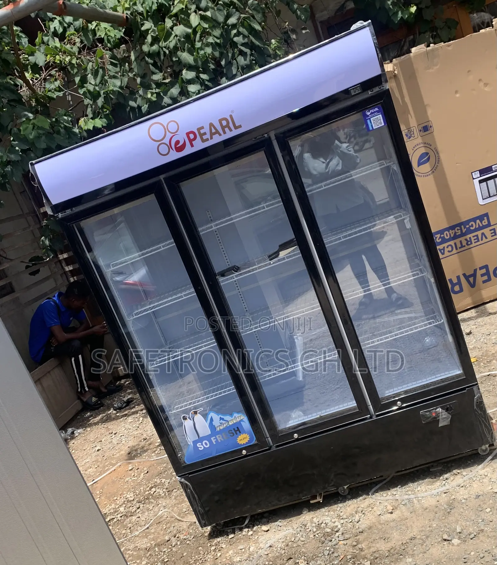 Order Premium 950 Liters Pearl PVC-150 Display Refrigerator
