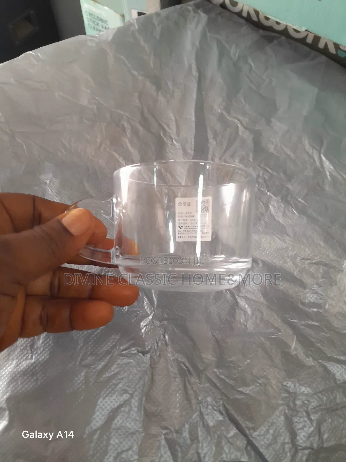 Transparent Double And Single Coffee Mugs