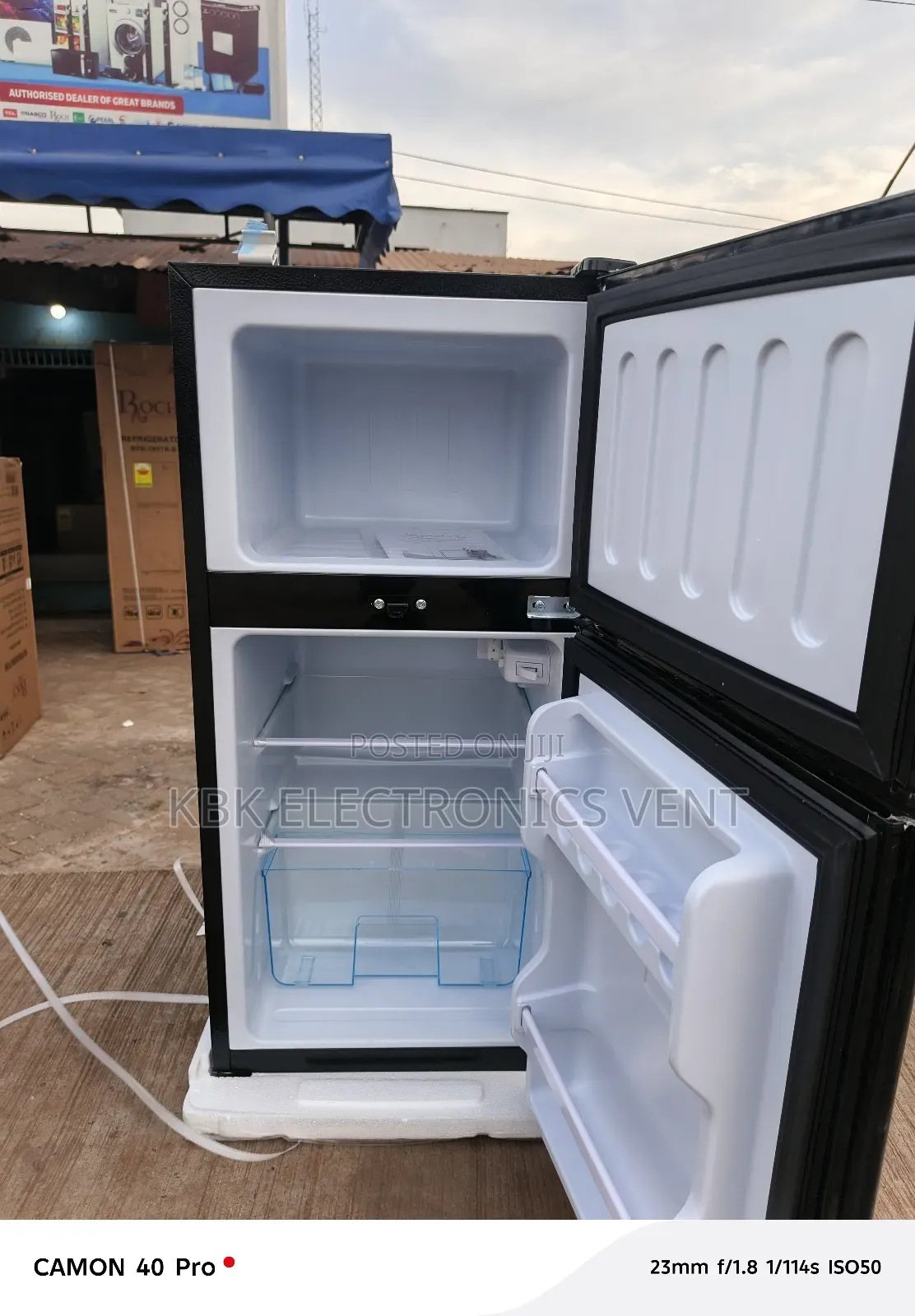 Nasco 86liter Table Top Double Door