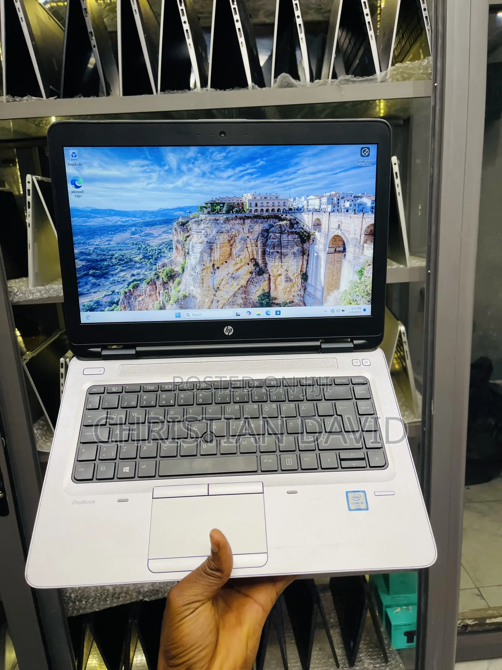 Laptop HP ProBook 640 G2 8GB Intel Core i5 SSD 256GB