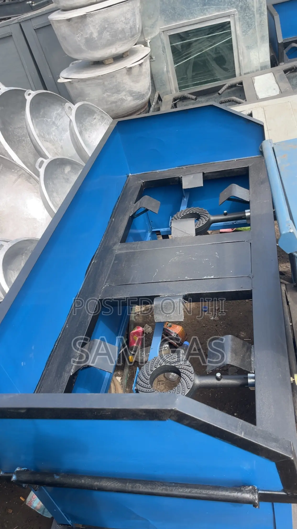 Galvanized Cover 2 In 1 Local Stove