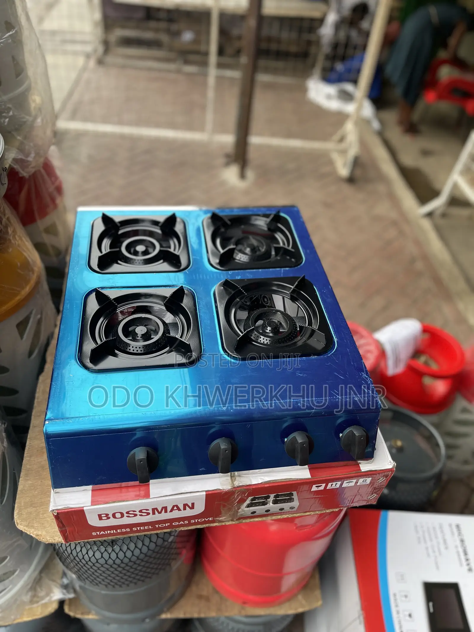 4 Burners Gas Automatic Stove