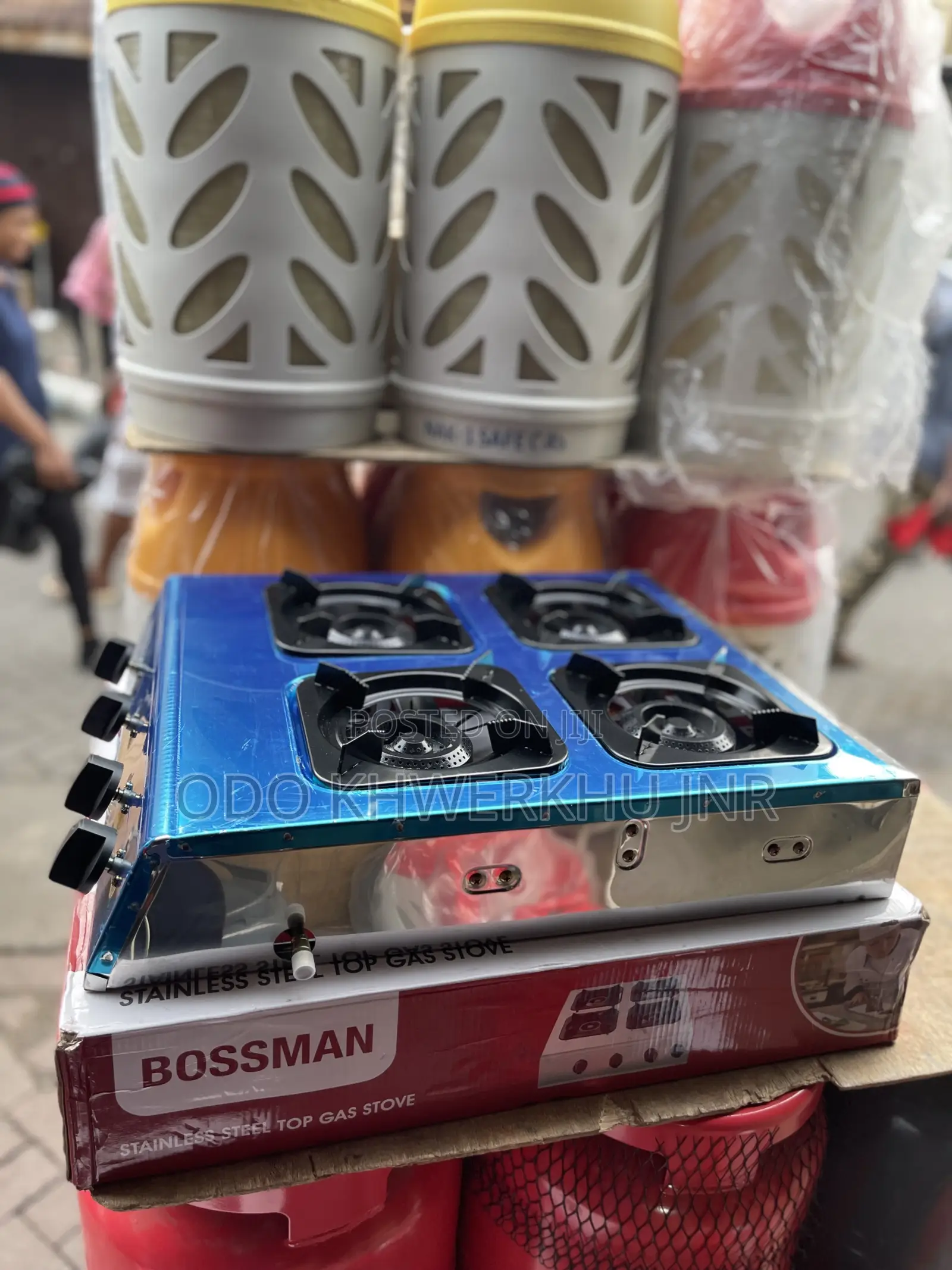 4 Burners Gas Automatic Stove