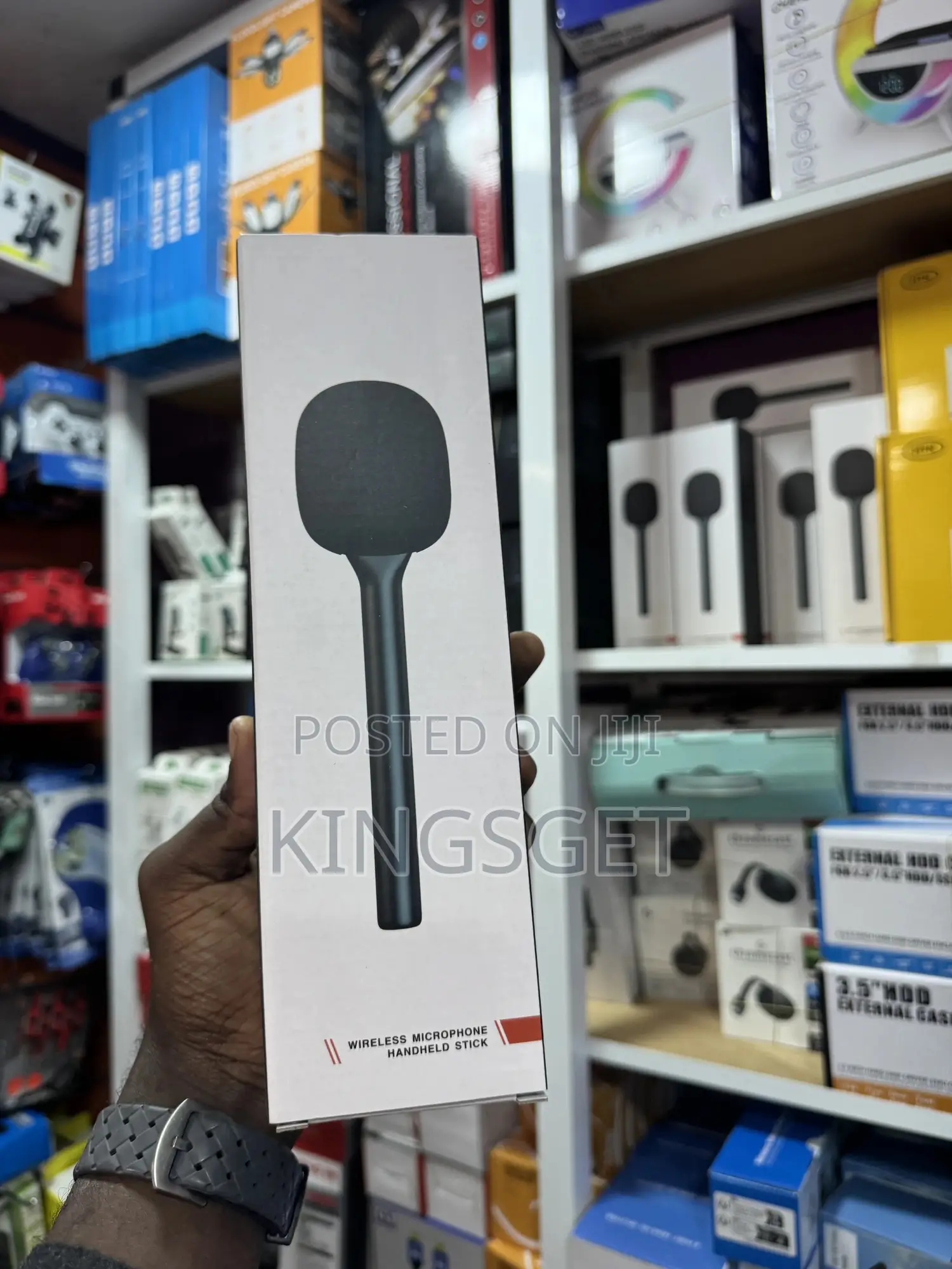 Microphone Hand Held Stick