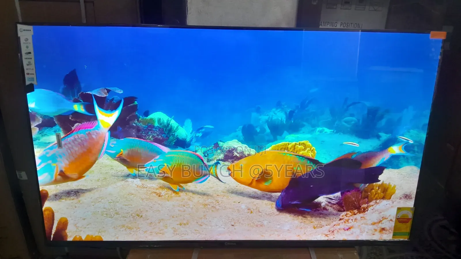 Sigma 55” Uhd Smart Tv – Crystal Clear Display