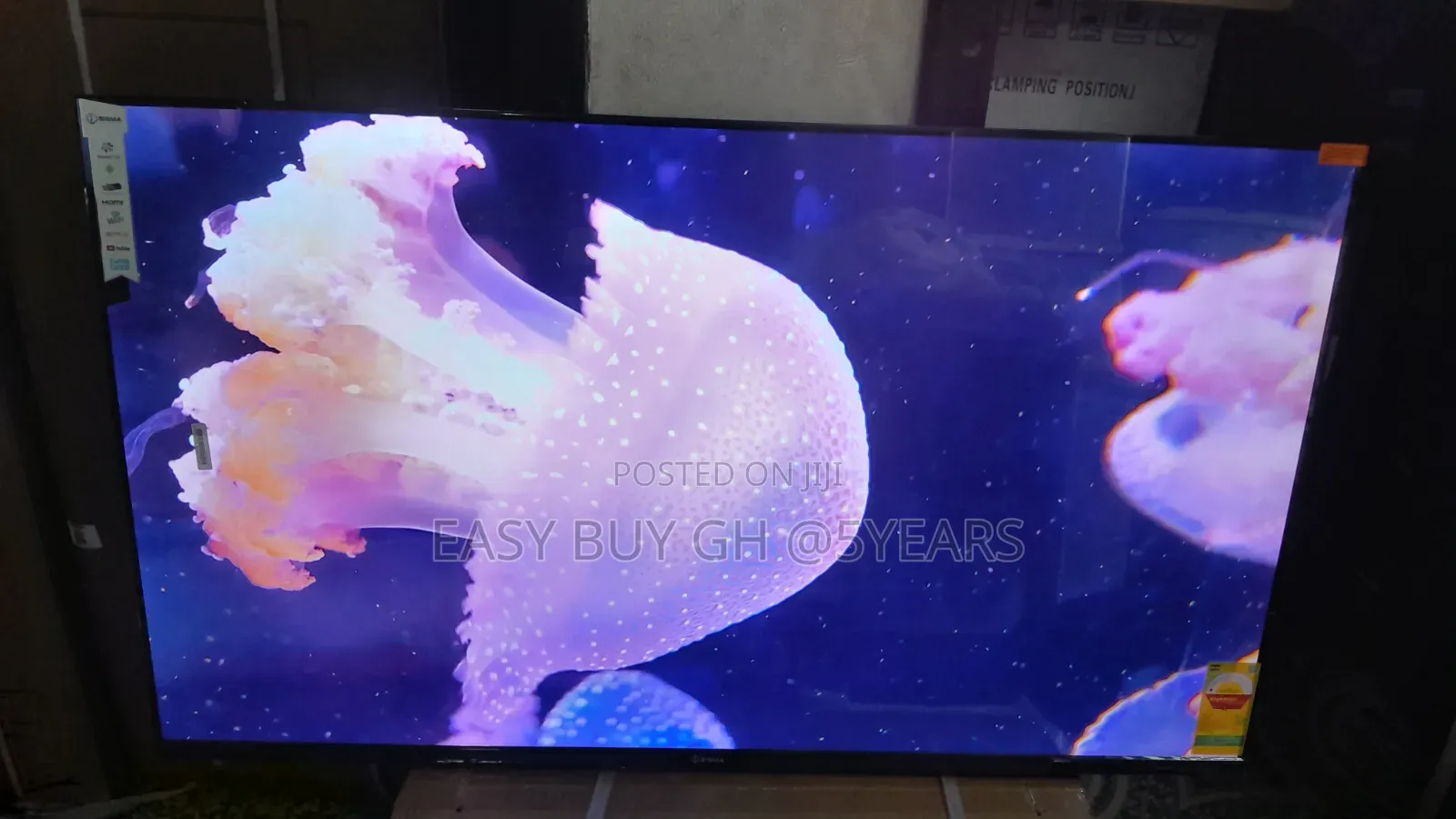 Sigma 55” Uhd Smart Tv – Crystal Clear Display