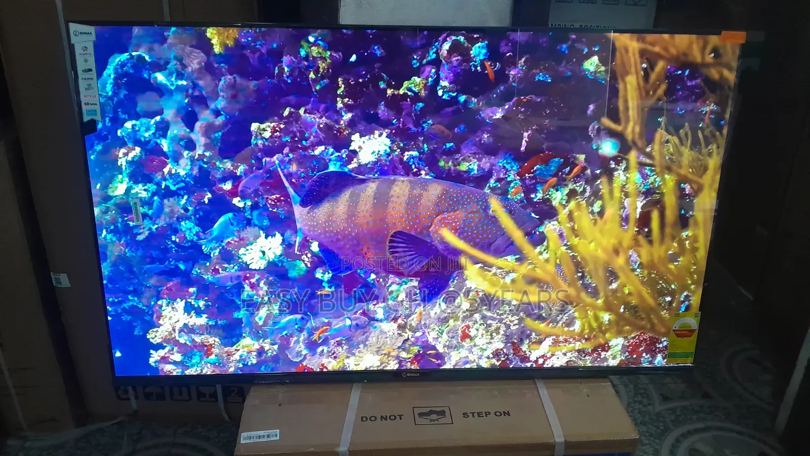 Brand New Sigma 55-Inch Uhd Tv – Smart Sleek
