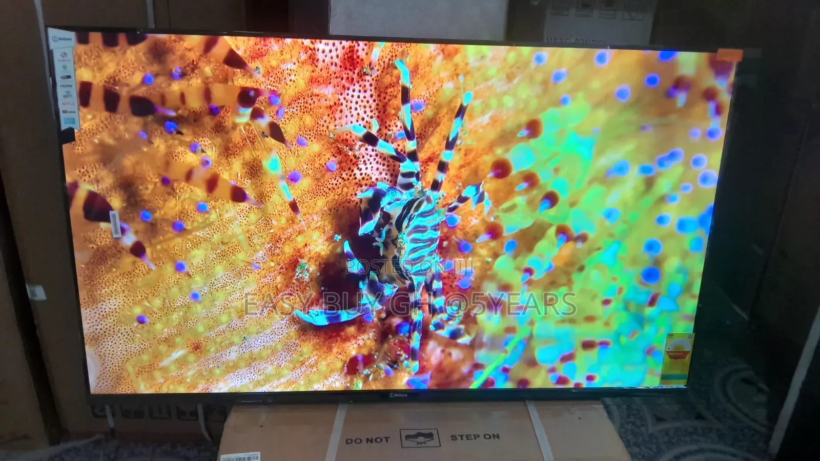 Brand New Sigma 55-Inch Uhd Tv – Smart Sleek