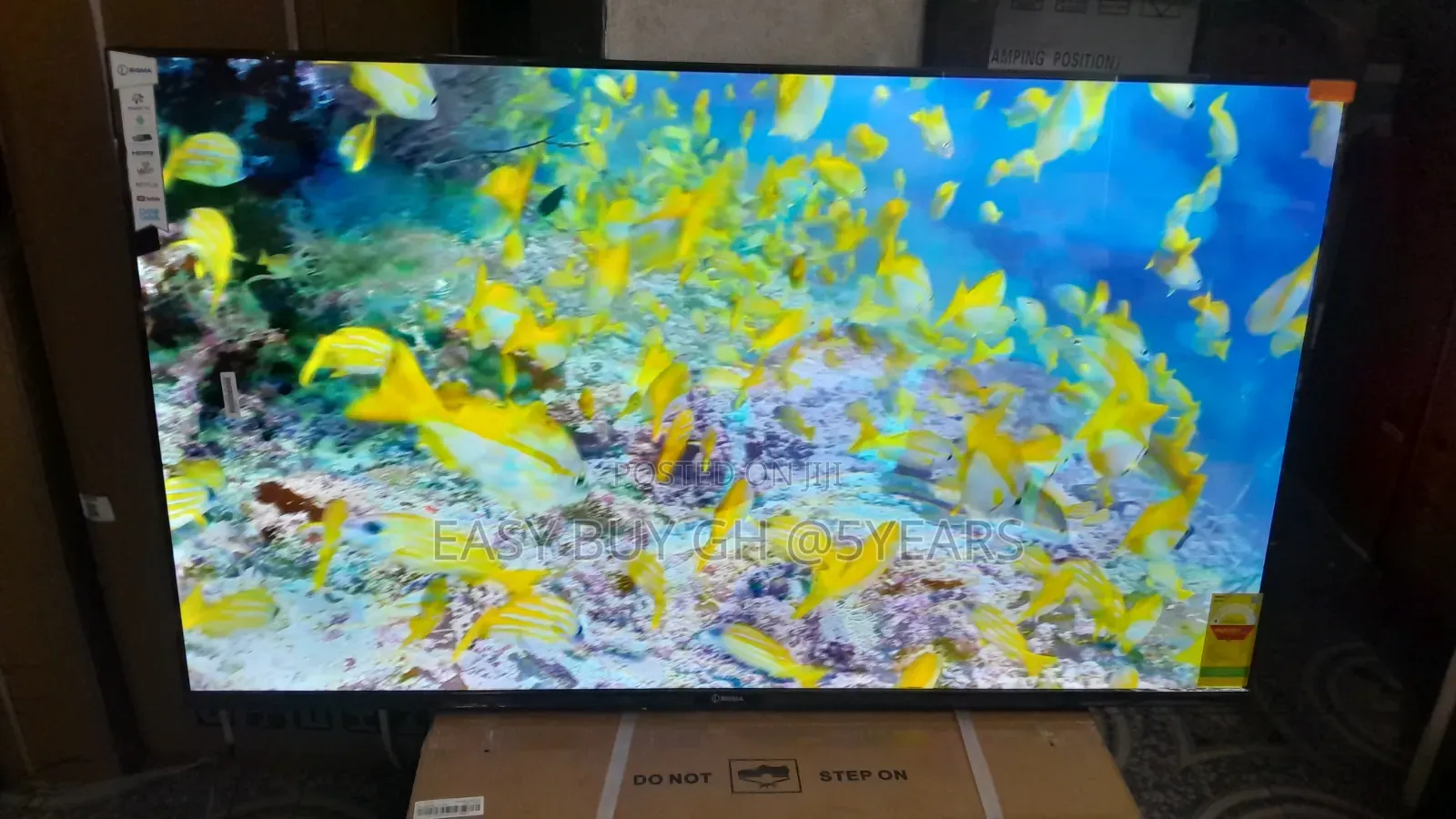 Affordable Sigma 55-Inch Uhd Smart Tv – Like New