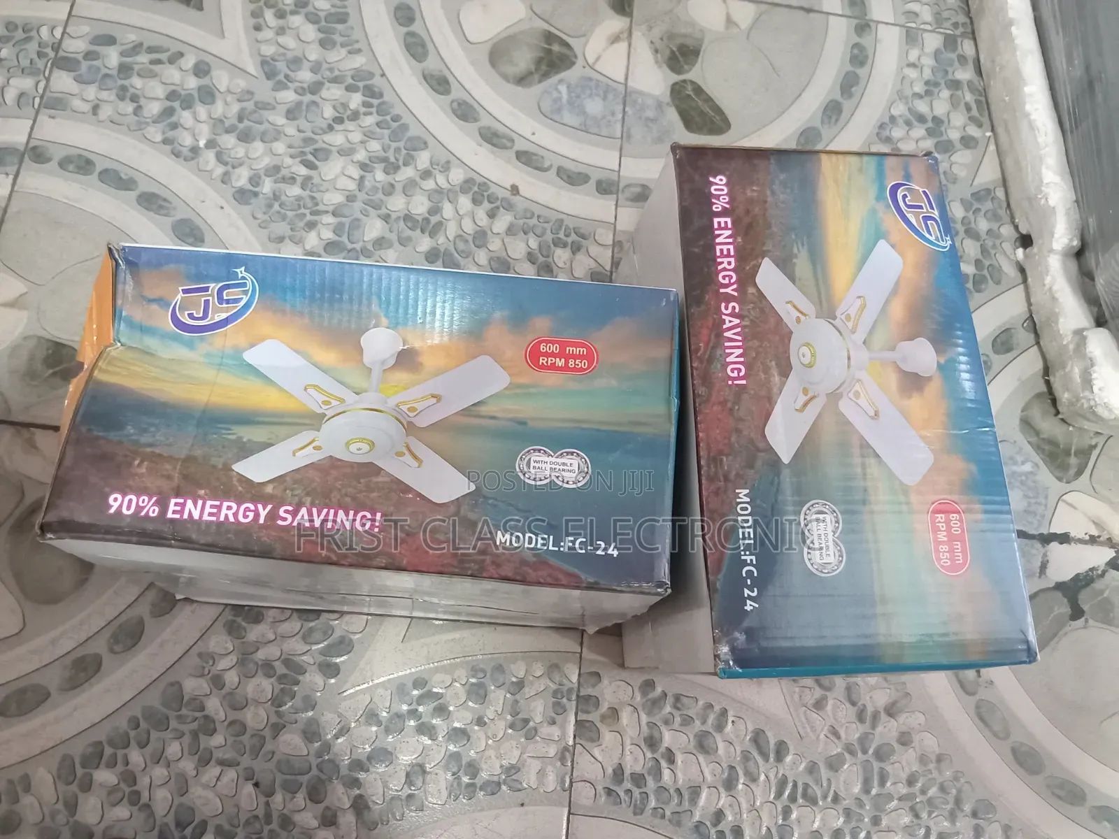 Js Fc-24 Ceiling Fan Double Bearing Silent Power