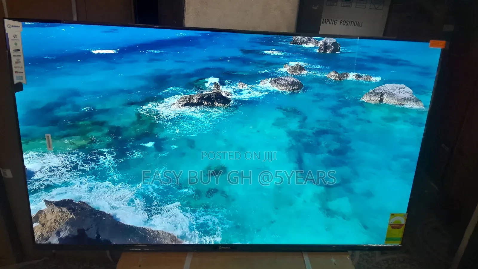 Sigma 55-Inch Smart Tv – Perfect for Living Room