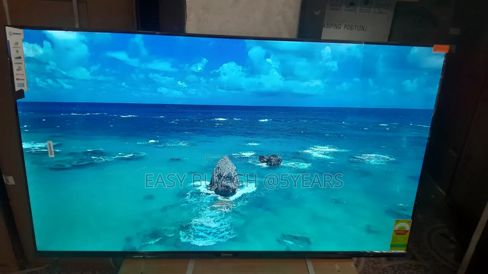 Sigma 55” Uhd Tv – High Definition Energy Efficient