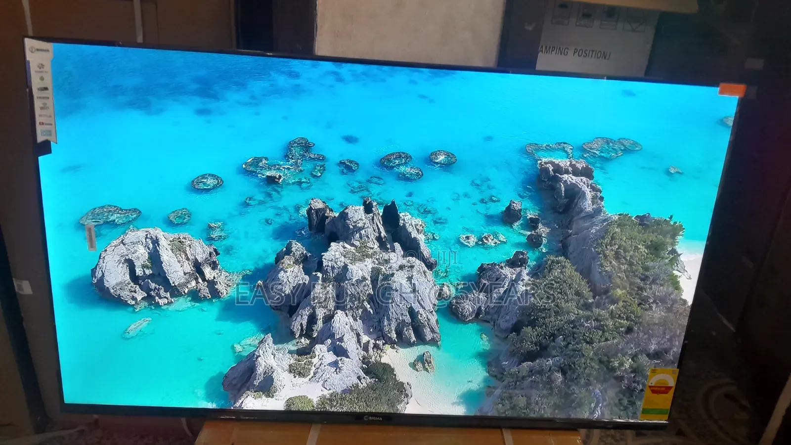 Sigma 55” Uhd Tv – High Definition Energy Efficient