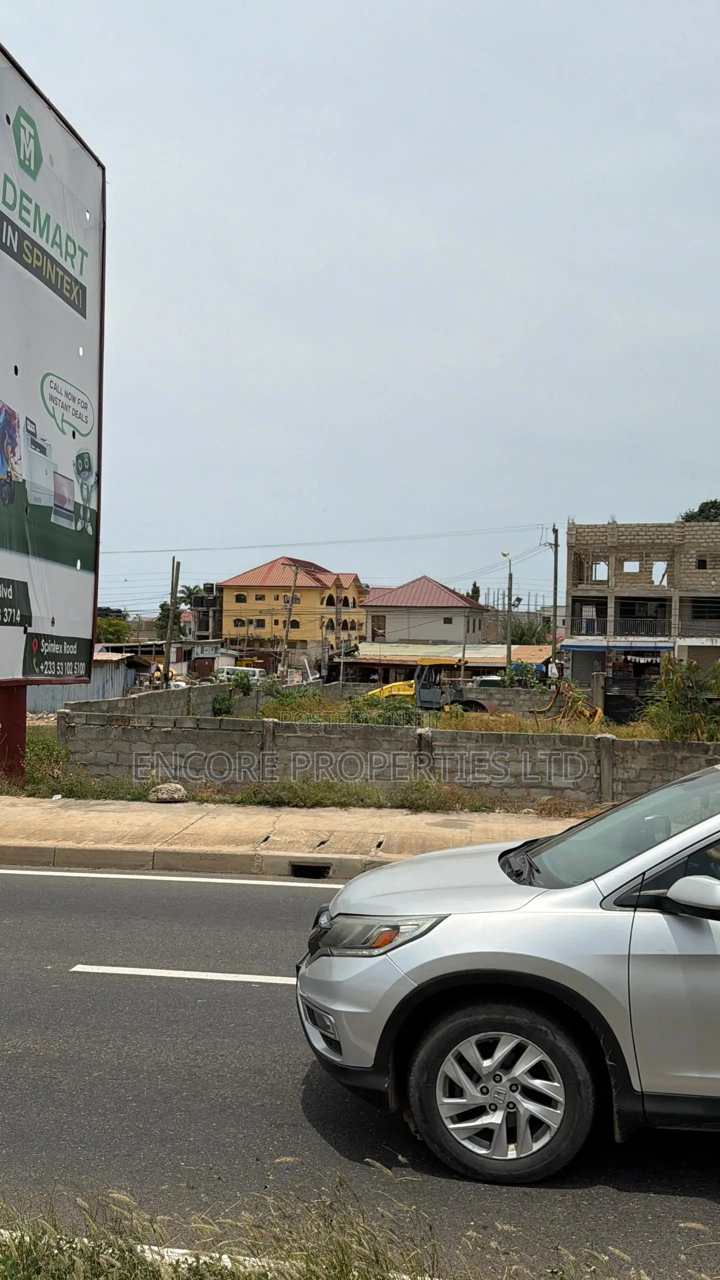 11.1 Acres Double Frontage Plot for Sale