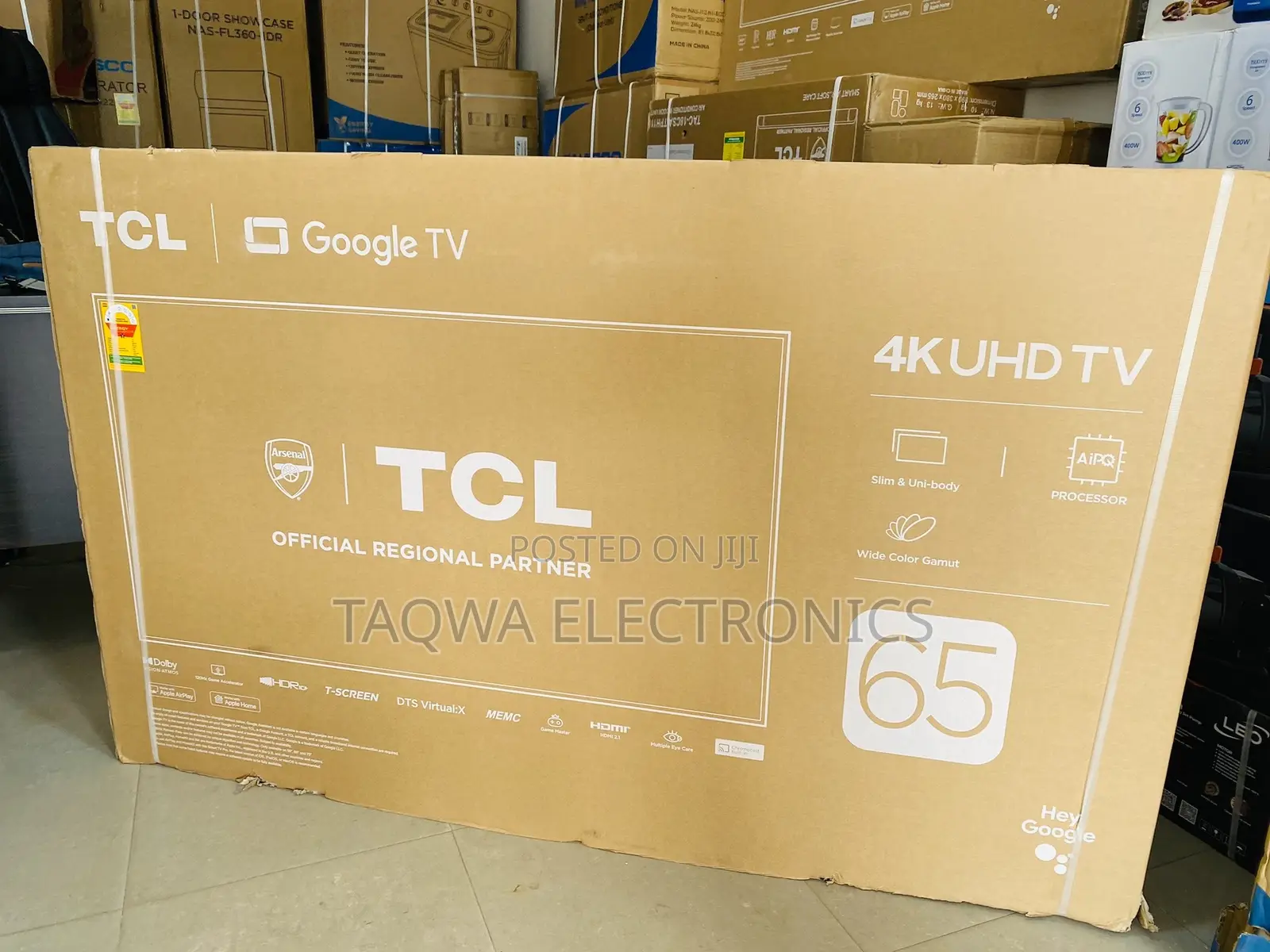 TCL Slim Uni-Body 65 Inch P755 Smart Tv