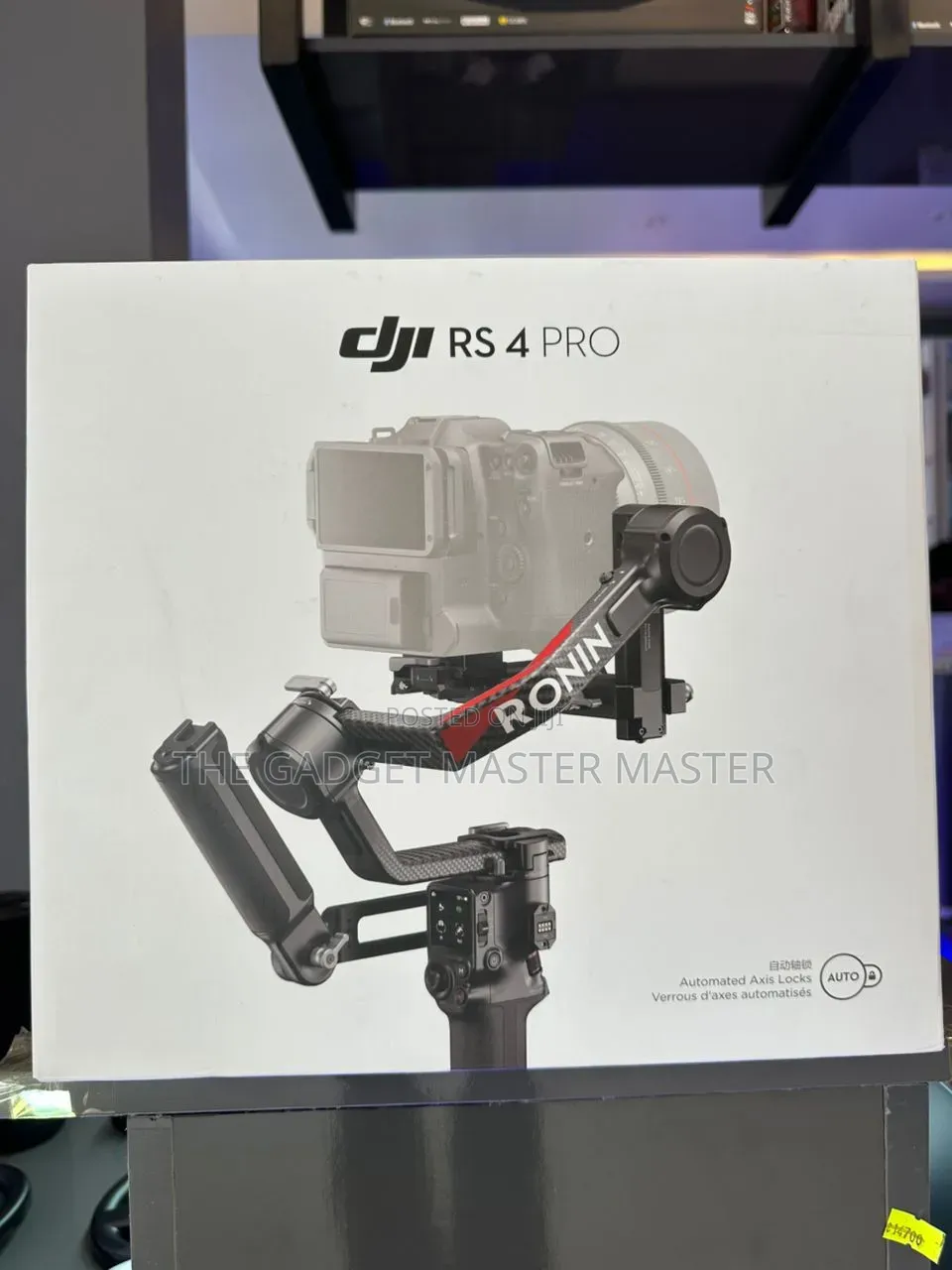 Dji Rs 4 Pro Professional 3-Axis Camera Stabilizer