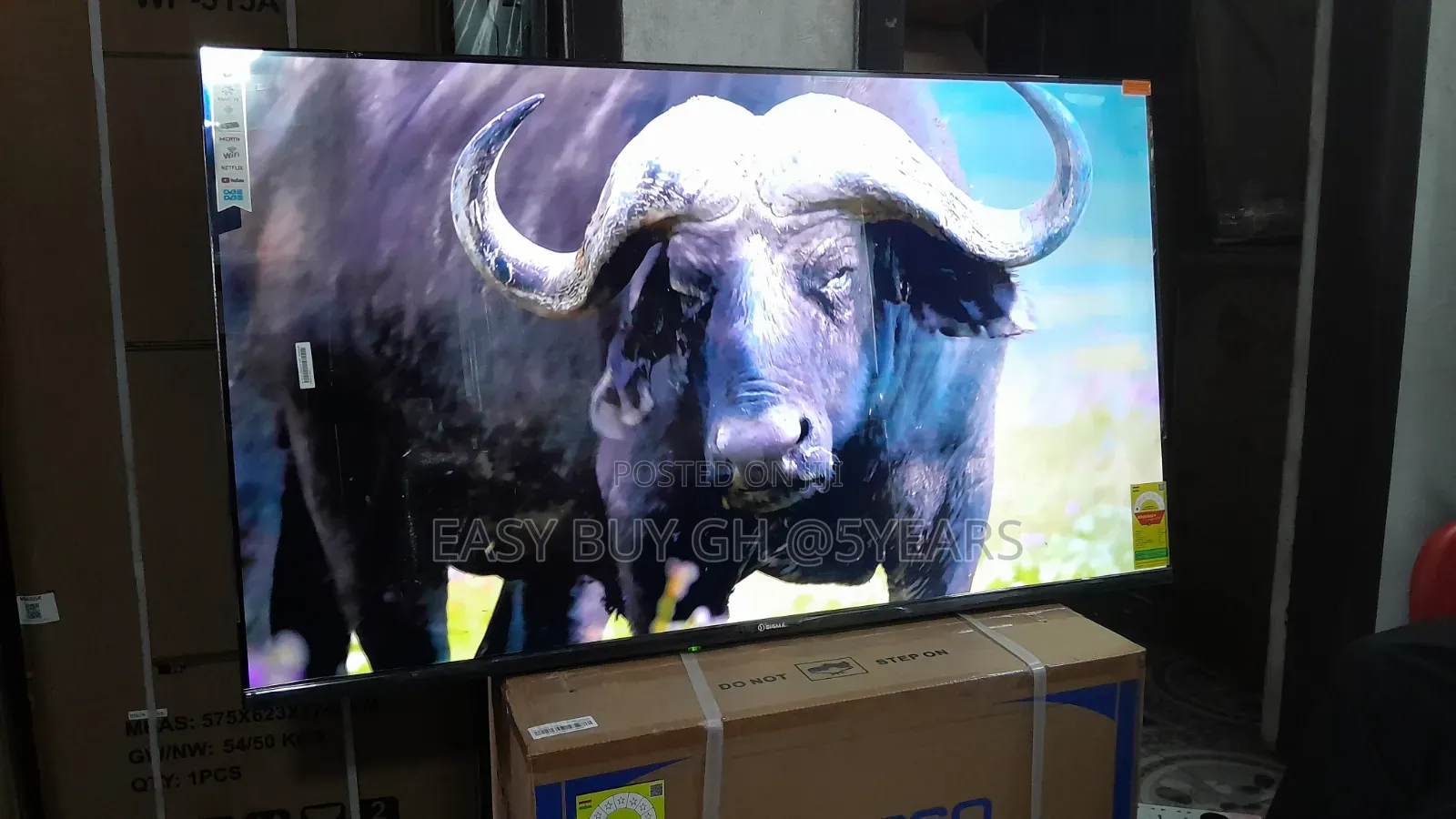 Sigma 55-Inch Uhd Smart Tv – Quality Meets Affordability