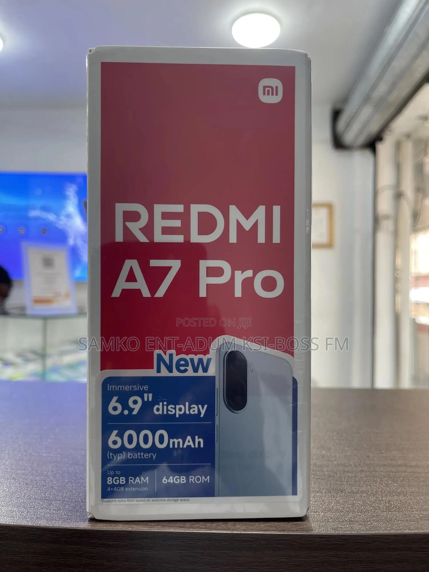 New Xiaomi Redmi 7 64 GB Black
