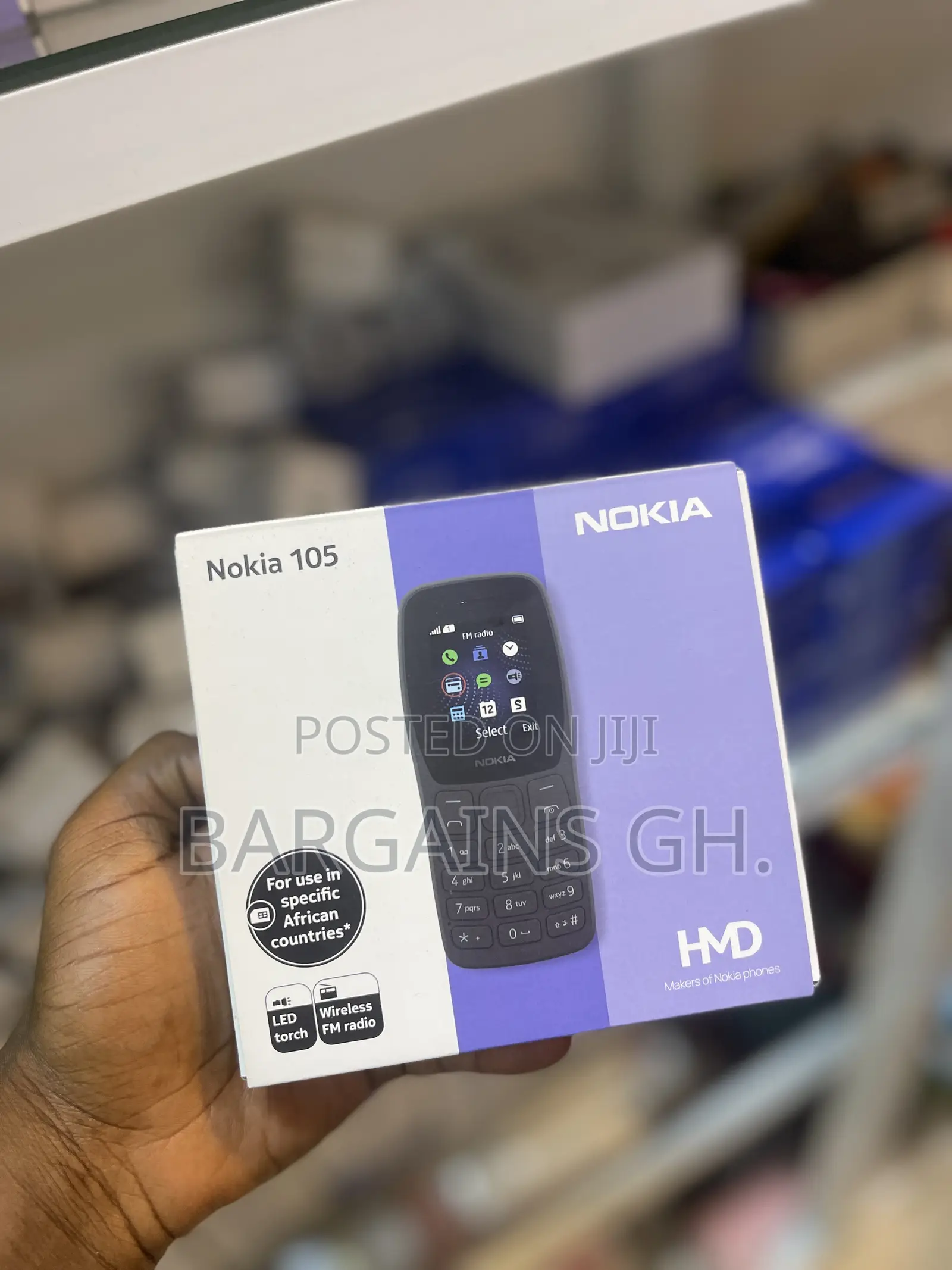 New Nokia 105 Black