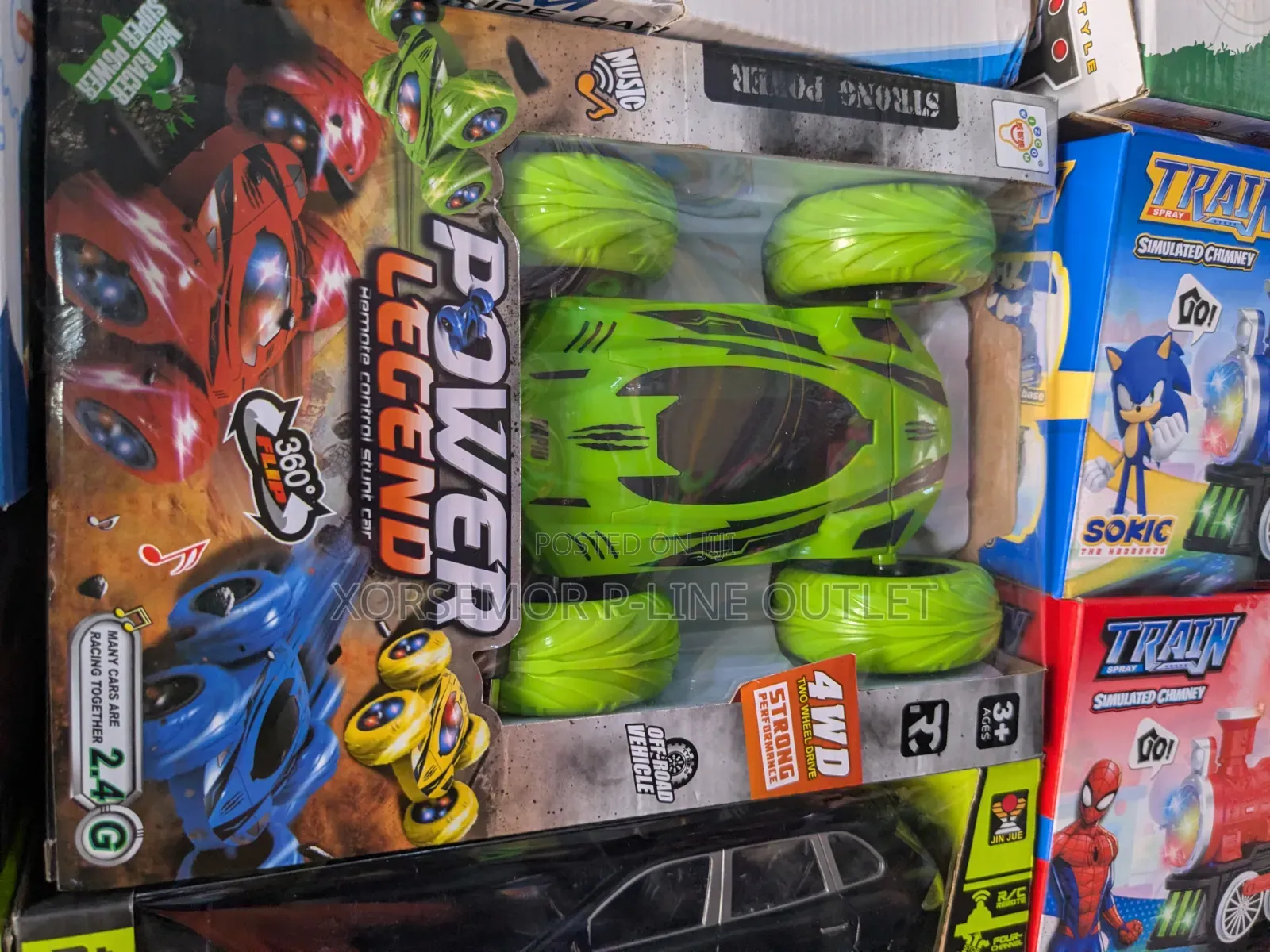 Roll Over Stunt Speed Car