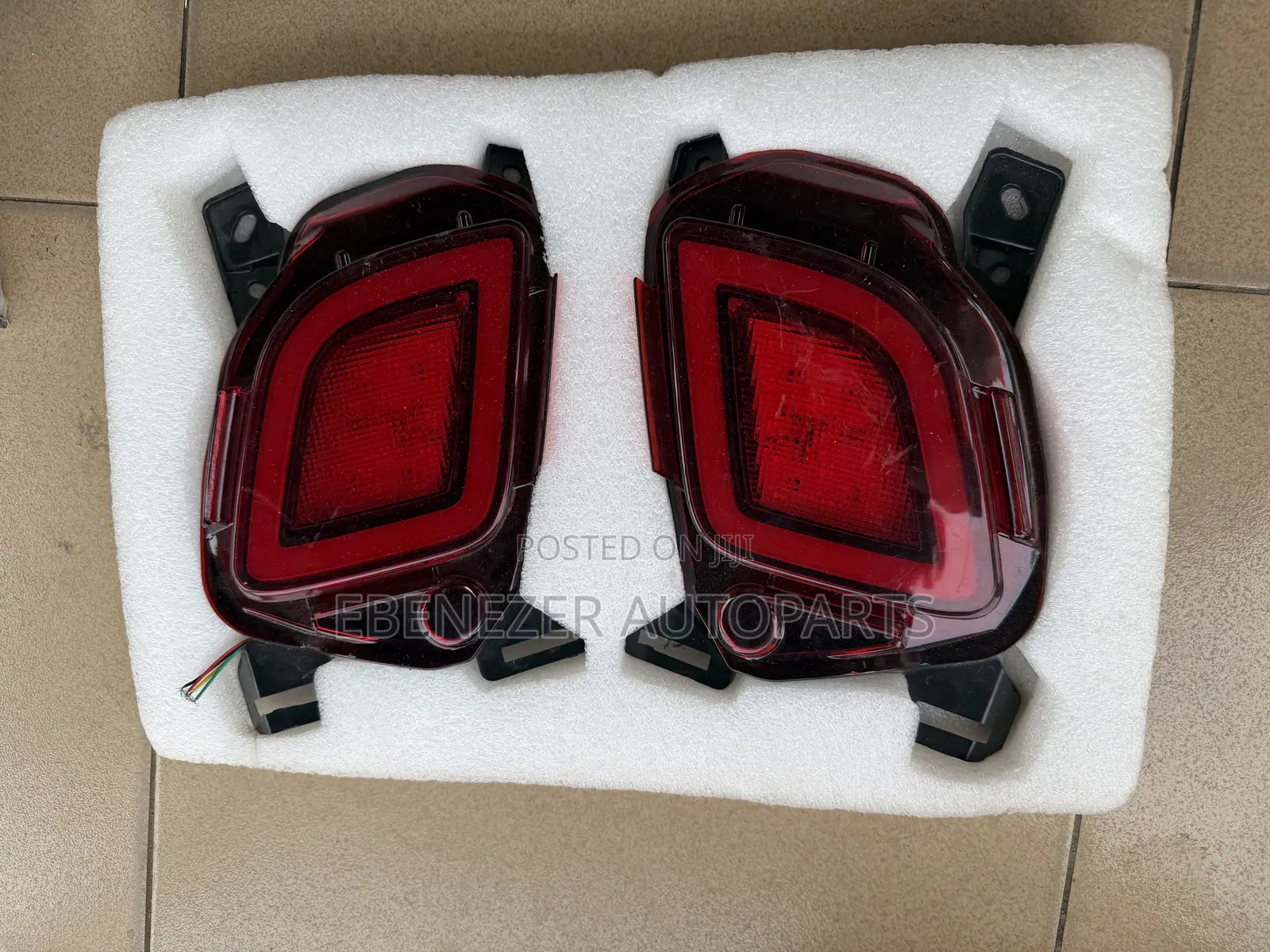 Toyota Highlander Back Bumper Led Reflectors 2016 2017 2018