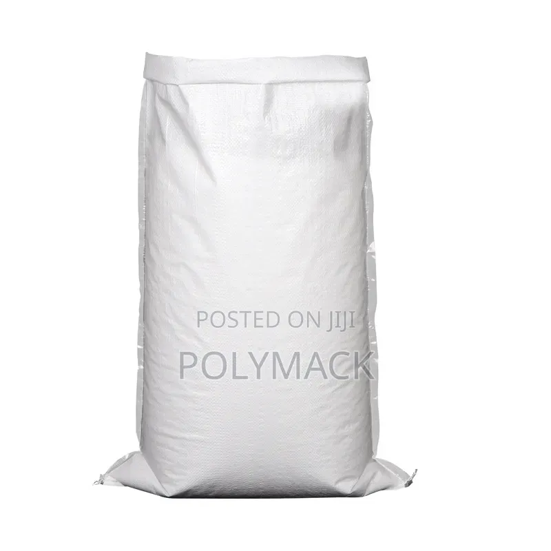 Plain White 25kg Sack For Packaging
