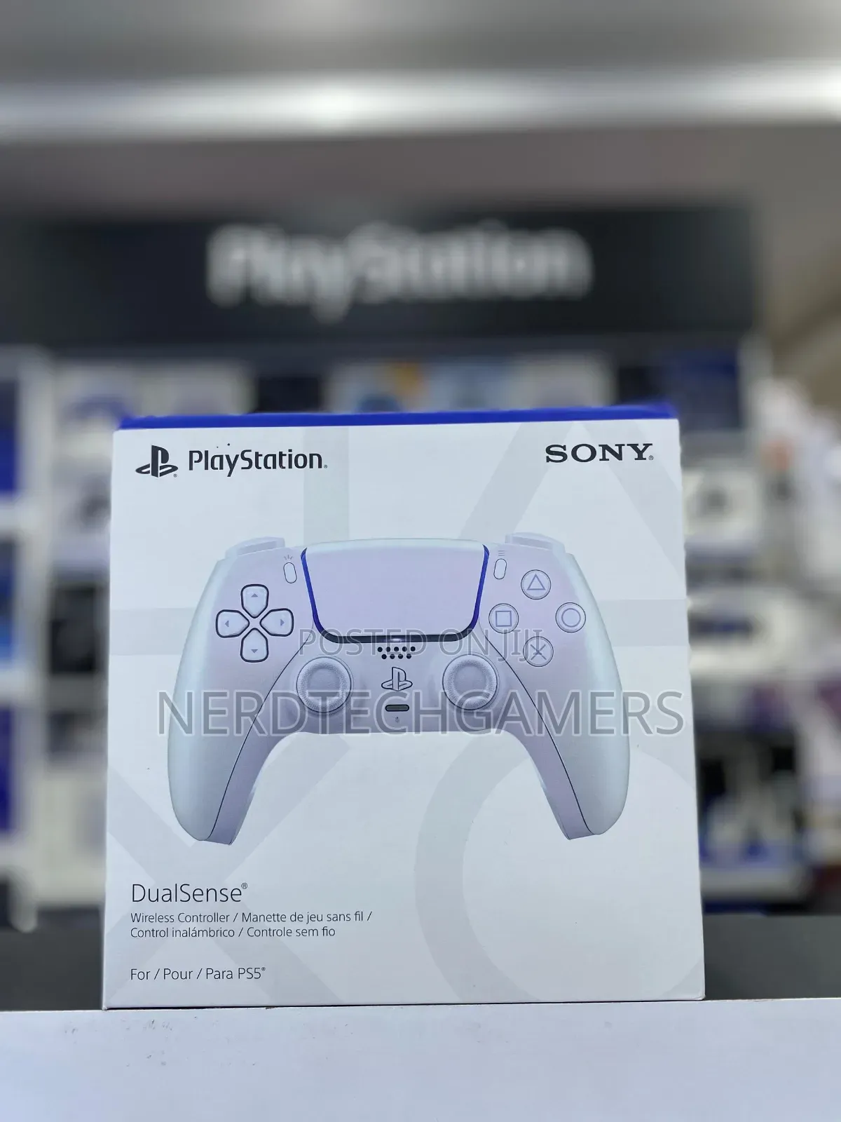 Ps5 Dualsense Chroma Pearl Controller
