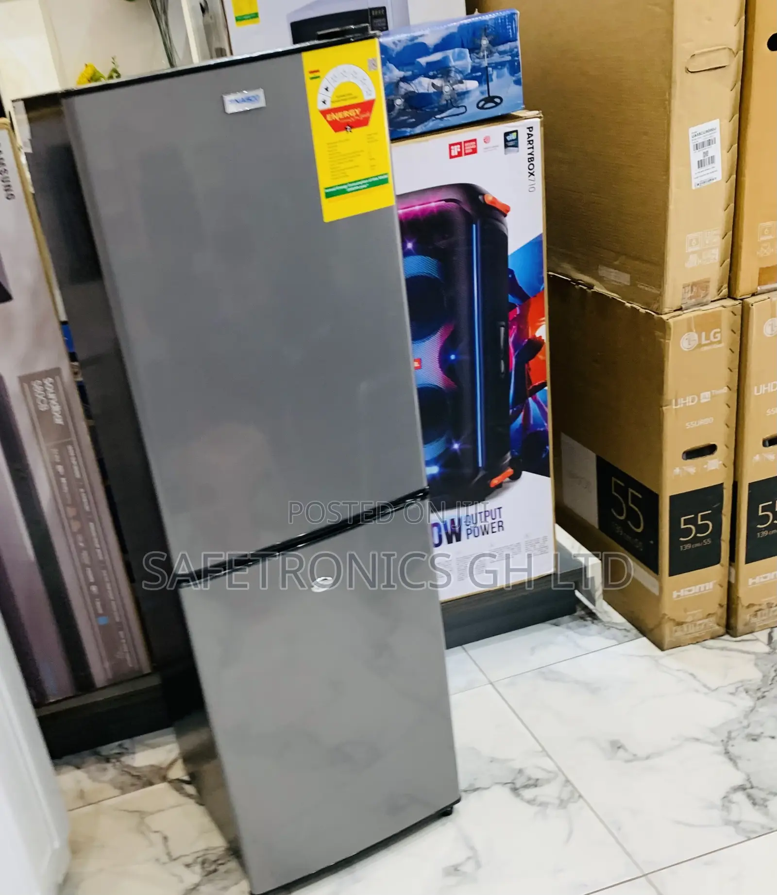 Top Class Nasco 158ltrs Bottom Freezer Refrigerator
