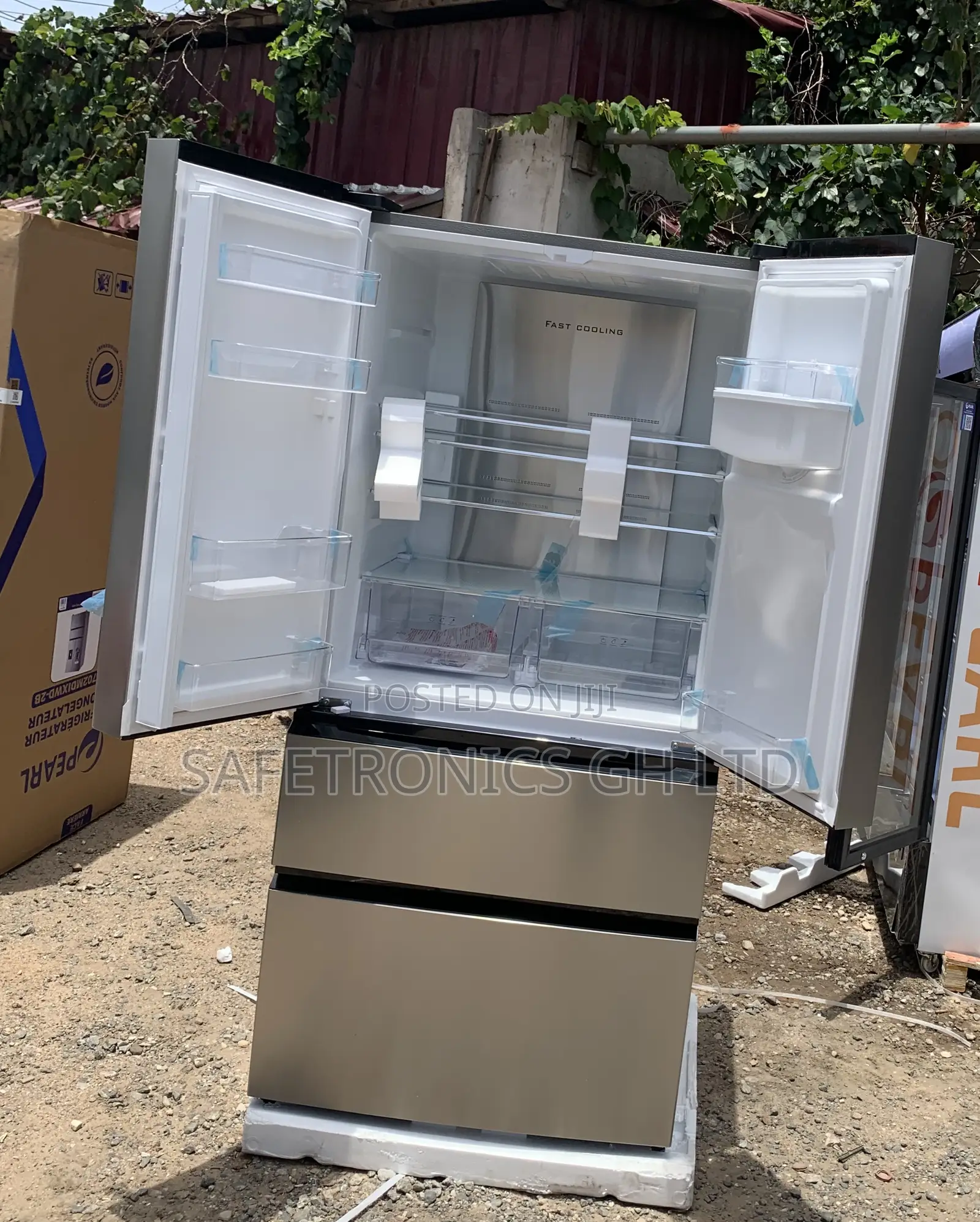Massive New Pearl Pf-702mdixwd-2b 531-Liter, 4-Door Bottom Freezer