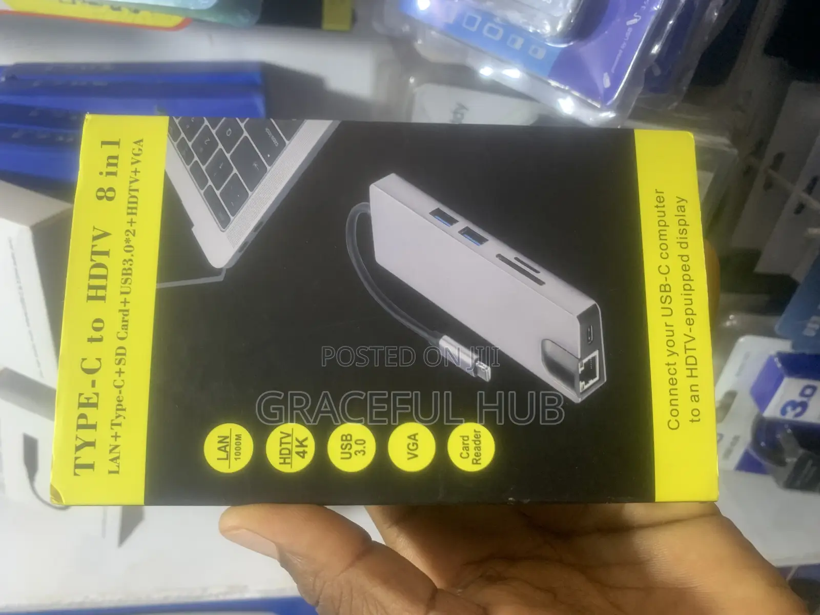 8in1 Type C to Hdmi Adapter