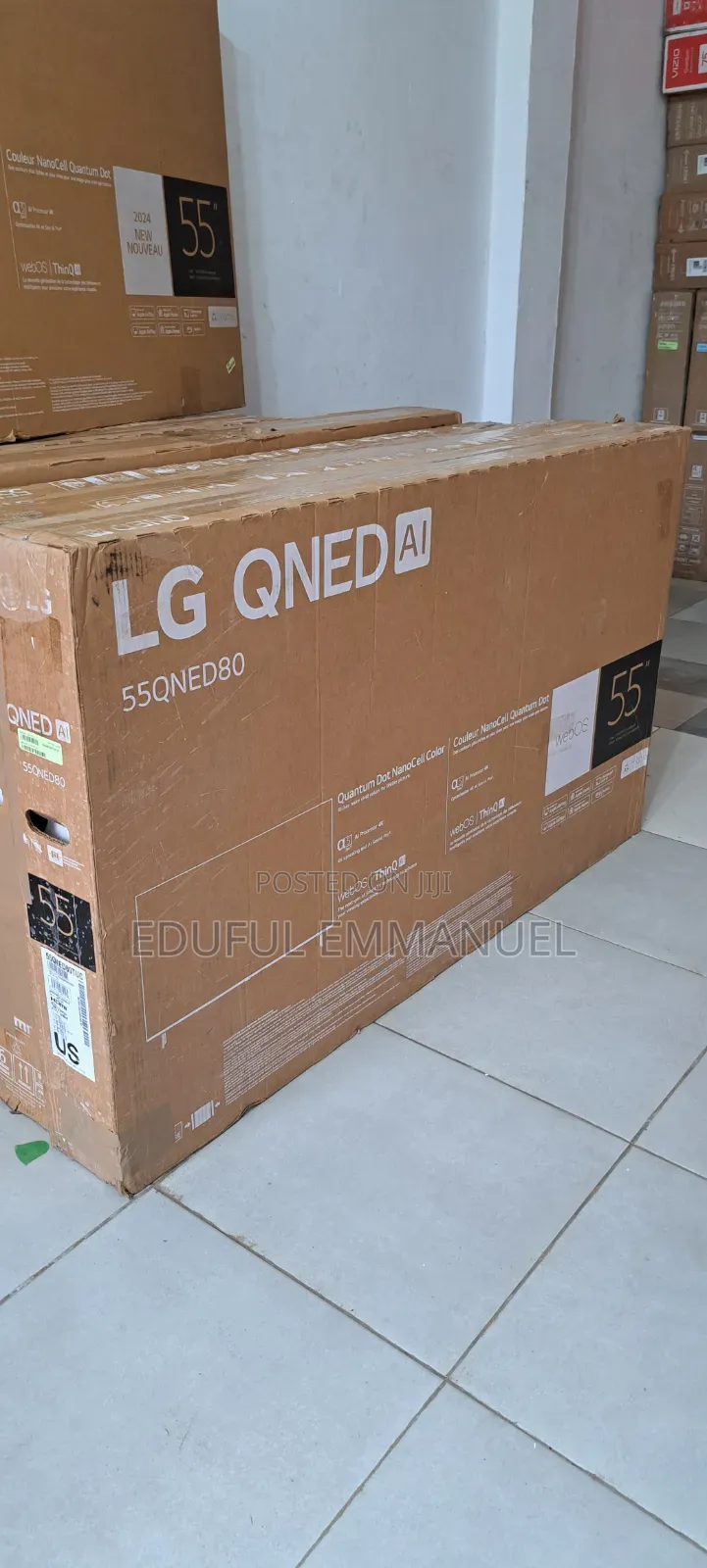 Lg 55" Class Qned Uhd Smart Ai Tv Netflix Youtube 120hz