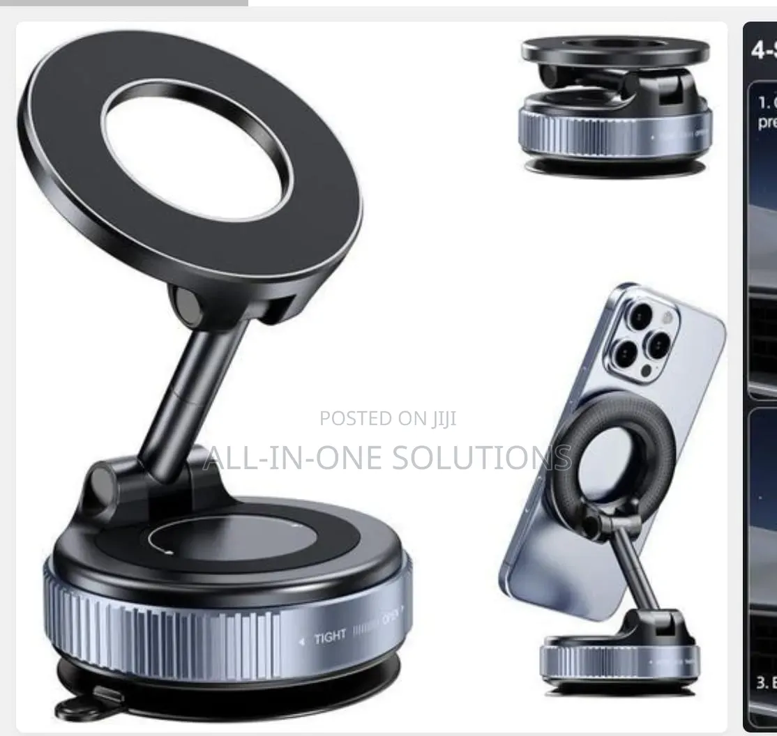 Vacuum Adsorption Magnetic Car Holder