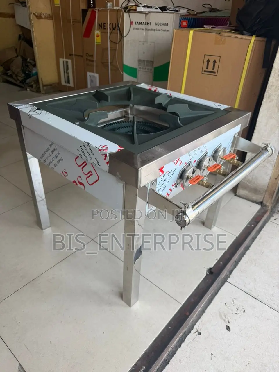 Commercial High Pressure Gas Stove
