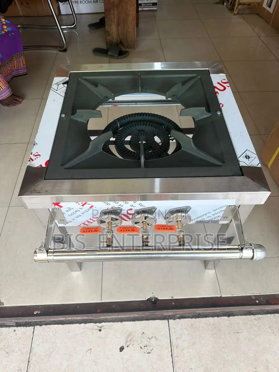 Commercial High Pressure Gas Stove