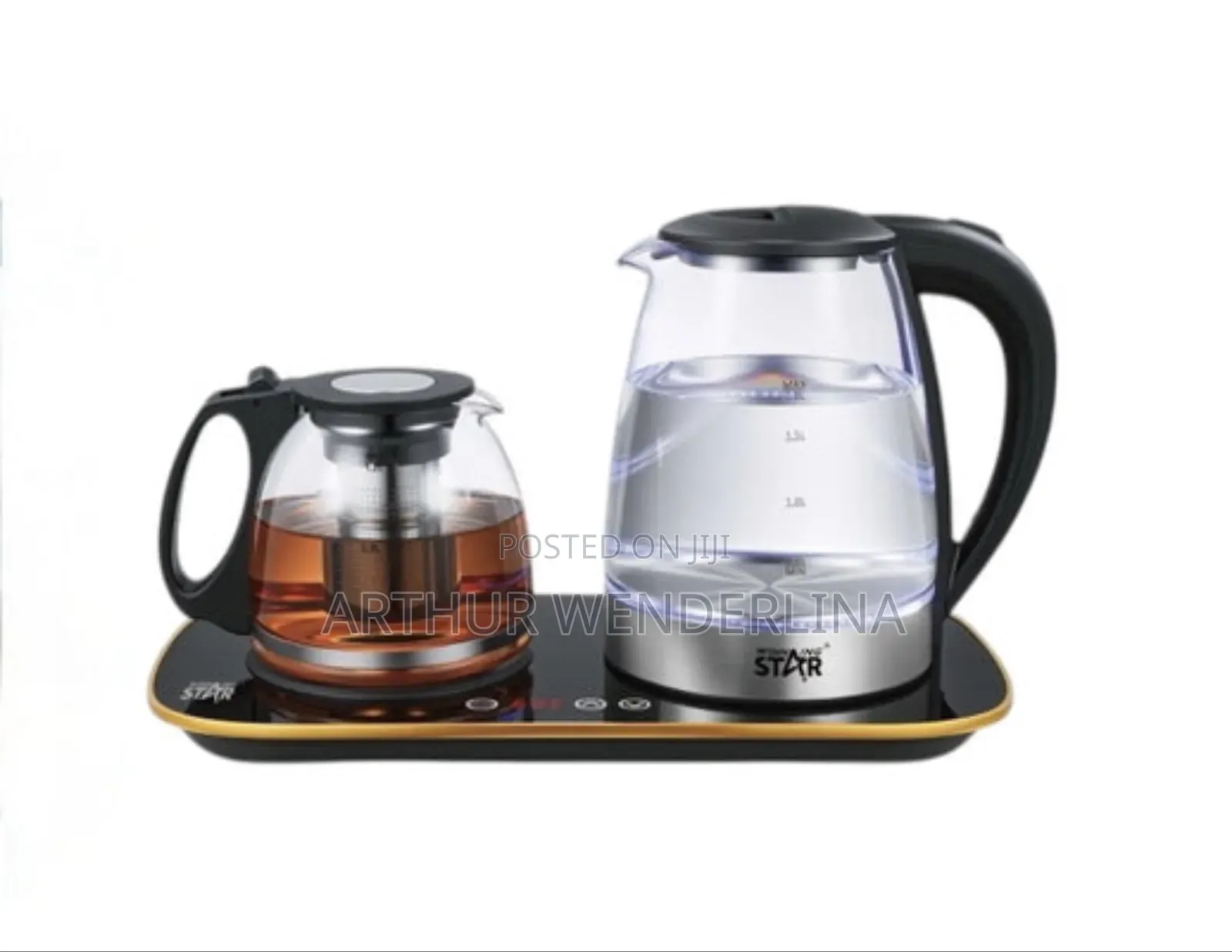 Electric Kettle With Teapot Winning Star St-6053