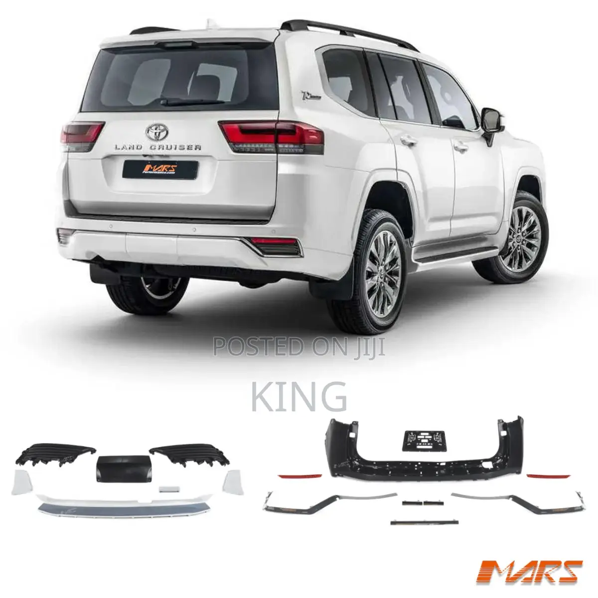 2022-2025 Toyota Land Cruiser Lc300 Bumper Complete Back
