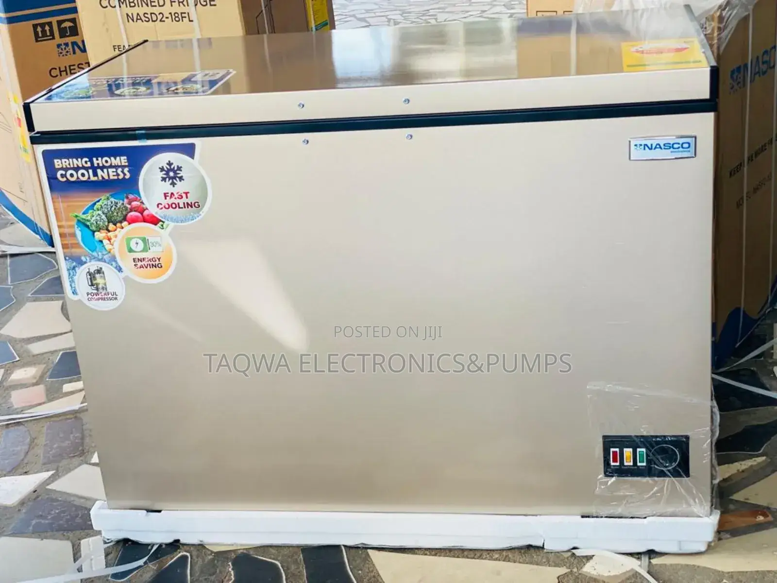 New 318l Nasco Chest Freezer